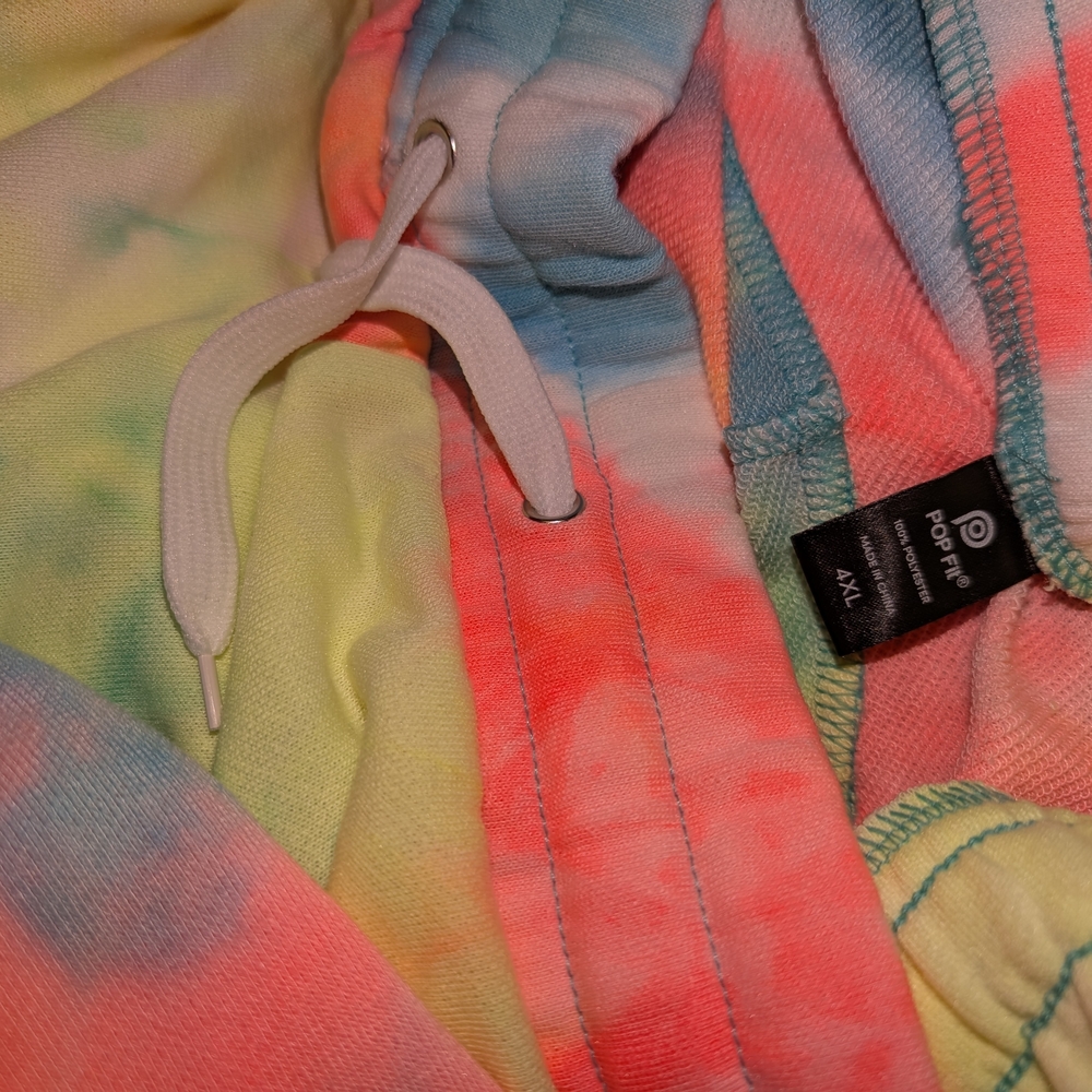 Colorful Tie-Dye Hoodie